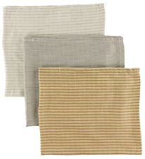 by Klipklap Stofble - Alfred Stripe - 3-pak - Latte/Steel Grey/M by Klipklap Stofble - Alfred Stripe - 3-pak - Latte/Steel Grey/M