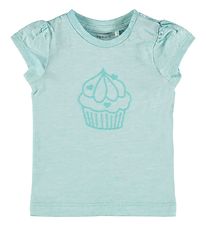 Name It T-shirt - NbfHanne - Pastel Turquise