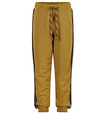 Minymo Bukser - Mustard Gold m. Navy