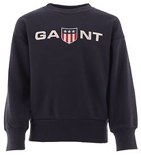 GANT Sweatshirt - Retro Shield - Evening Blue