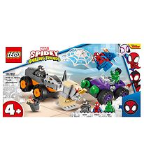 LEGO Marvel Spider-Man - Hulk Og Rhinos Truck-Kamp 10782 - 110 D