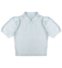 Cost:Bart T-Shirt - Strik - Cropped - CBRoxanne - Celestial blue
