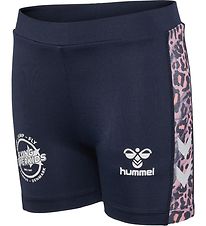 Hummel Tight Shorts - hmlFSK - Blå