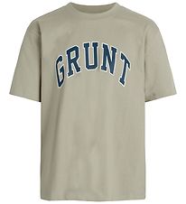 Grunt T-shirt - Easton - Grey-Green