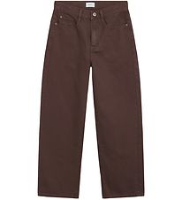 Grunt Jeans - Wide Leg Choco - Brun