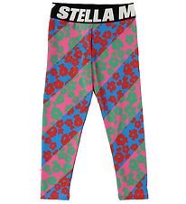 Stella MvCartney Kids Leggings - Multifarvet m. Blomster