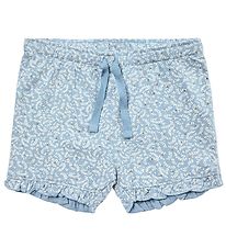 Petit by Sofie Schnoor Shorts - Lyseblå/Hvidblomstret m. Guld Petit by Sofie Schnoor Shorts - Lyseblå/Hvidblomstret m. Guld