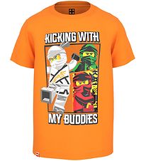 Lego Ninjago T-shirt - Orange m. Print