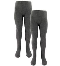 Name It Strømpebukser - Noos - Rib - NknPantyhose - 2-pak - Dark