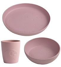 Sebra Spisesæt - MUMS - Blossom Pink