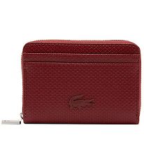 Lacoste Pung - Xs Zip Coin - Cranberry