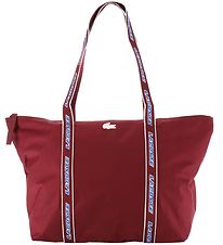 Lacoste Shopper - Large Shopping Bag - Cranberry