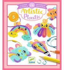 Djeco Kreasæt - 5 stk - Kawaii Nøglering
