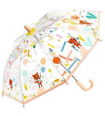 Djeco Paraply til Børn - Lyserød