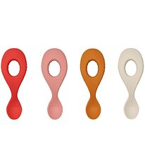 Liewood Skeer - Liva - 4-pak - Silicone - Dusty Raspberry Multi