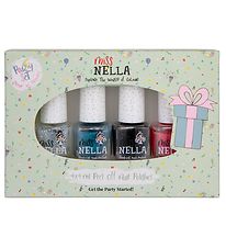 Miss Nella Neglelak - 4-pak - Party Set