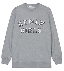 Designers Remix Sweatshirt - Willie - Dark Grey Melange