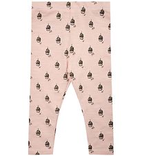 Petit by Sofie Schnoor Leggings - Misty Rose m. Cupcakes