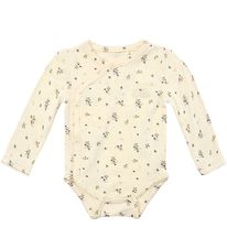 Petit by Sofie Schnoor Sl-om Body l/ - Antique White m. Blomst