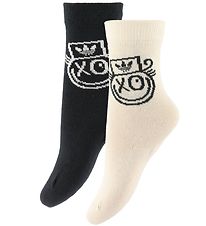 Adidas Originals Strømper - As Sock 2PP - Nondye/black