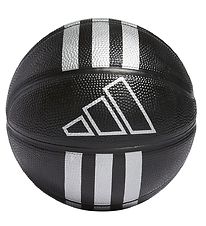 adidas Performance Basketbold - Str. 3 - Mini - Sort/Sølv