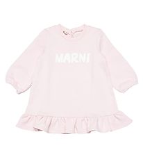 Marni Sweatkjole - Rosa m. Hvid