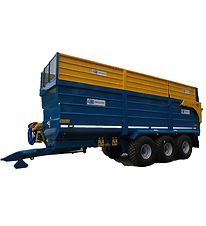 Britains Arbejdsmaskine - 43284 - Kane Tri-Axle Halfpipe Silage