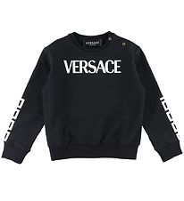 Versace Sweatshirt - Sort m. Hvid