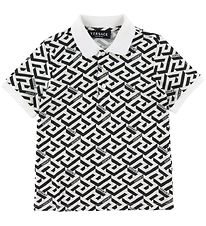 Versace Polo - Sort/Hvid