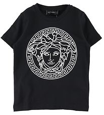 Versace T-shirt - Sort/Hvid m. Logo