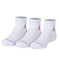 Jordan Anklestrmper - 3-pak - Jumpman Cushioned Ankle - Hvid