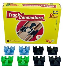 Toy2 Track Connectors - 8 stk. - Basic Connectors
