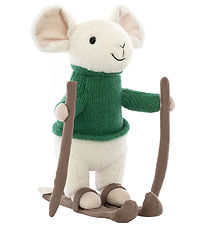 Jellycat Bamse - 18 cm - Merry Mouse Skiing
