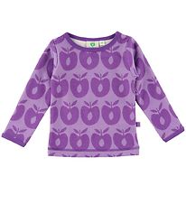 Smfolk Bluse - Uld - Retro Apple - Viola