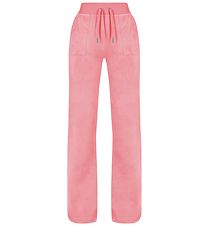 Juicy Couture Sweatpants - Velour - Cotton Candy