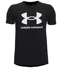 Under Armour T-shirt - Sportsyle Logo - Sort