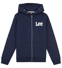 Lee Cardigan m. Htte - Wobbly Grapic BB Zip - Navy Blazer