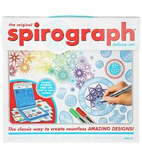 Spirograph Tegnest - 45 dele - Deluxe Set