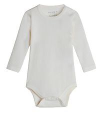 Hust and Claire Body l/æ - Berry - Rib - Uld - Off White