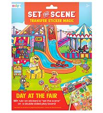 Ooly Klistermærkesæt - Set The Scene - Day At The Fair