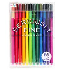 Ooly Tuscher - 36 Stk - Seriously Fine Felt Tip Markers