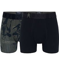 Ronaldo Boxershorts - 2-pak - Sort/Grøn