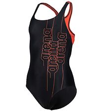 Arena Badedragt - Swim Pro - Black/Floreale