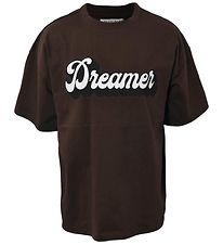 Hound T-shirt - Oversized - Brown