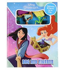Karrusel Forlag Bog - Disney Prinsesser - 4 Figurer Og Bog