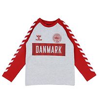 Hummel Bluse - DBU - hmlHooray - Grmeleret/Rd