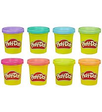 Play-Doh Modellervoks - Neon - 8-pak