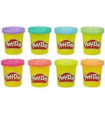 Play-Doh Modellervoks - Rainbow - 8-pak