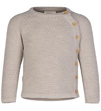 Voksi Cardigan - Uld - Seashell Sand