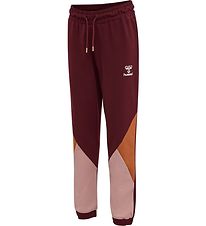Hummel Sweatpants - hmlBagga - Mørkerød